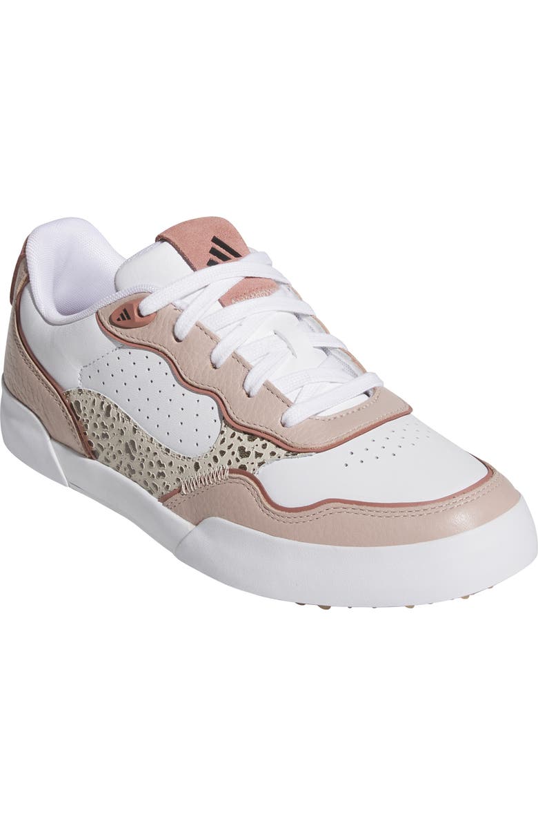 adidas Retrocross 25 Spikeless Golf Shoe, Main, color, Ftwwht/Won