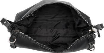 Avery Medium Faux Leather Hobo Bag
