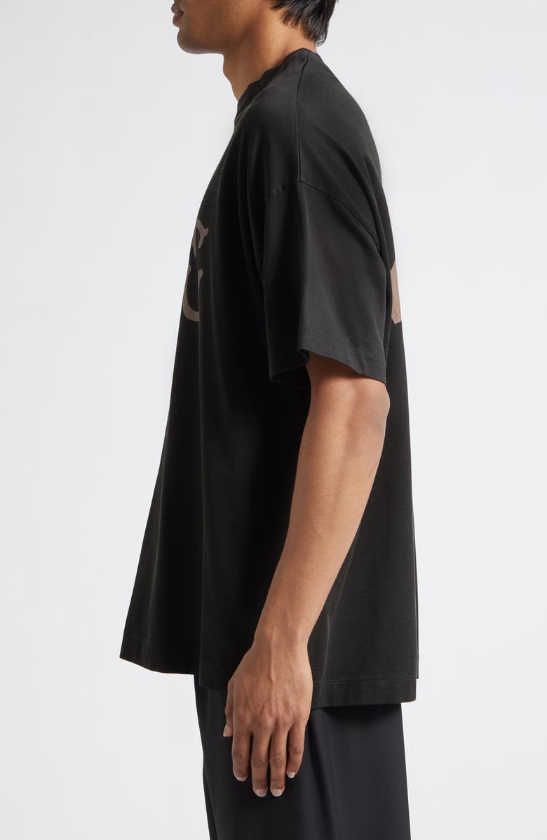 Fear of God 43 Cotton Graphic T-Shirt, Alternate, color, Black
