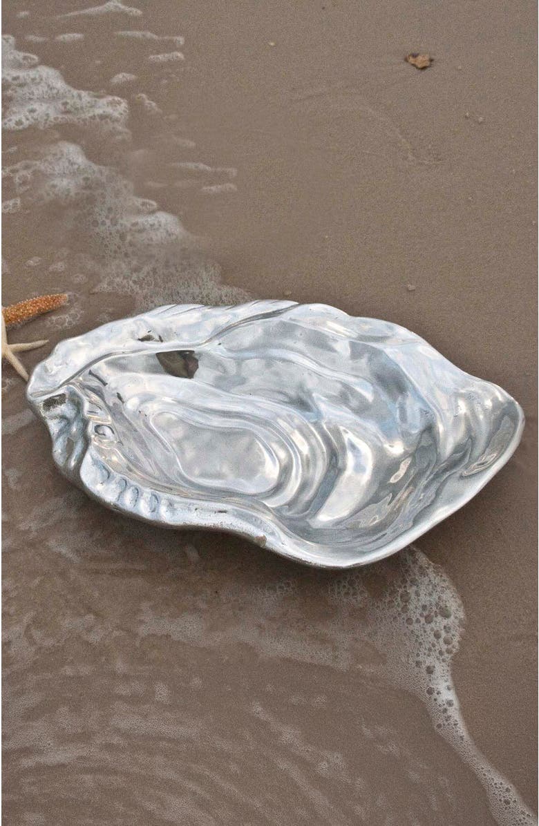 BEATRIZ BALL Collection Ocean Oyster Medium Bowl, Alternate, color, Silver