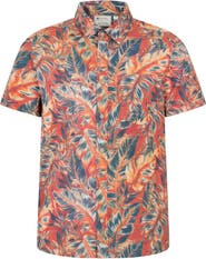 Mountain Warehouse Tropical Leaves Short-sleeved Shirt
