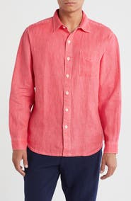 Tommy Bahama Sea Glass Breezer Original Fit Linen Shirt