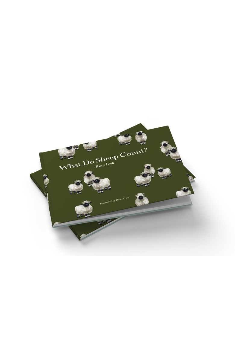 Milkbarn What Do Sheep Count? Book, Main, color, Valais Sheep