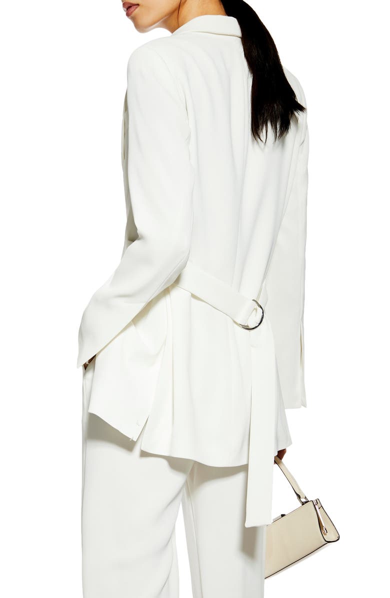 Topshop Suit Jacket, Alternate, color, 