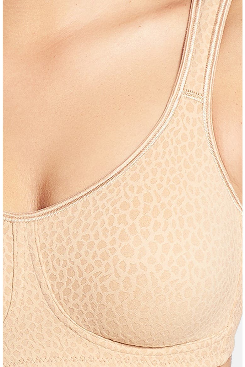 Mona Seamless Soft Cup Bra, Alternate, color, COGNAC