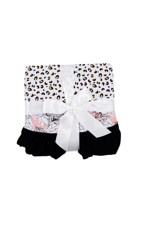 Laree + Co Allie Ruffle Toddler Blanket in Pink  product