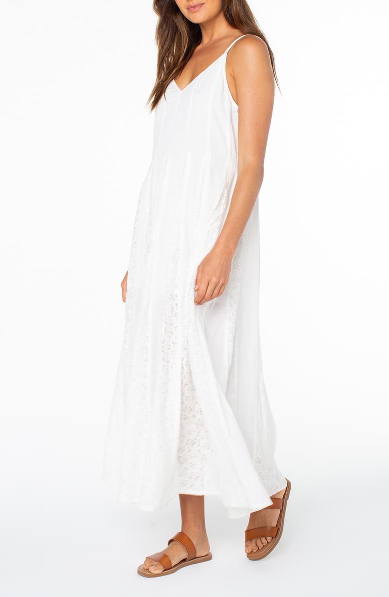Roxy Jardin Bloom Lace Maxi Dress, Alternate, color, 