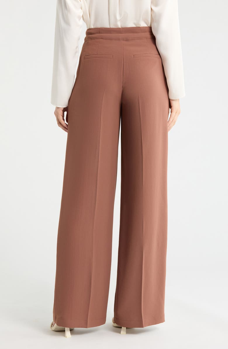 PAIGE Shiraz Drawstring Pants, Alternate, color, Truffle