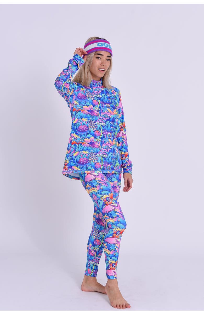 OOSC Baselayer Top - How High?? Women's, Alternate, color, Multi-Colour