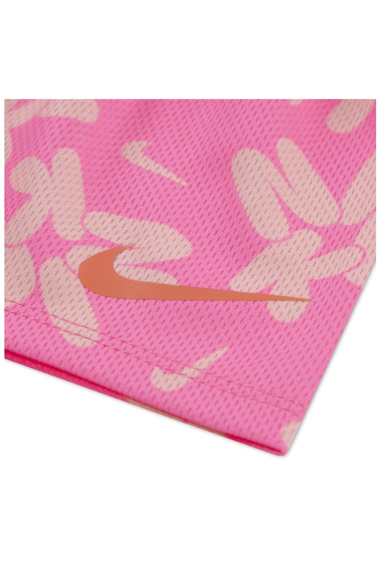 Kids' Bold Play Mesh Short Set, Alternate, color, PINK GLOW