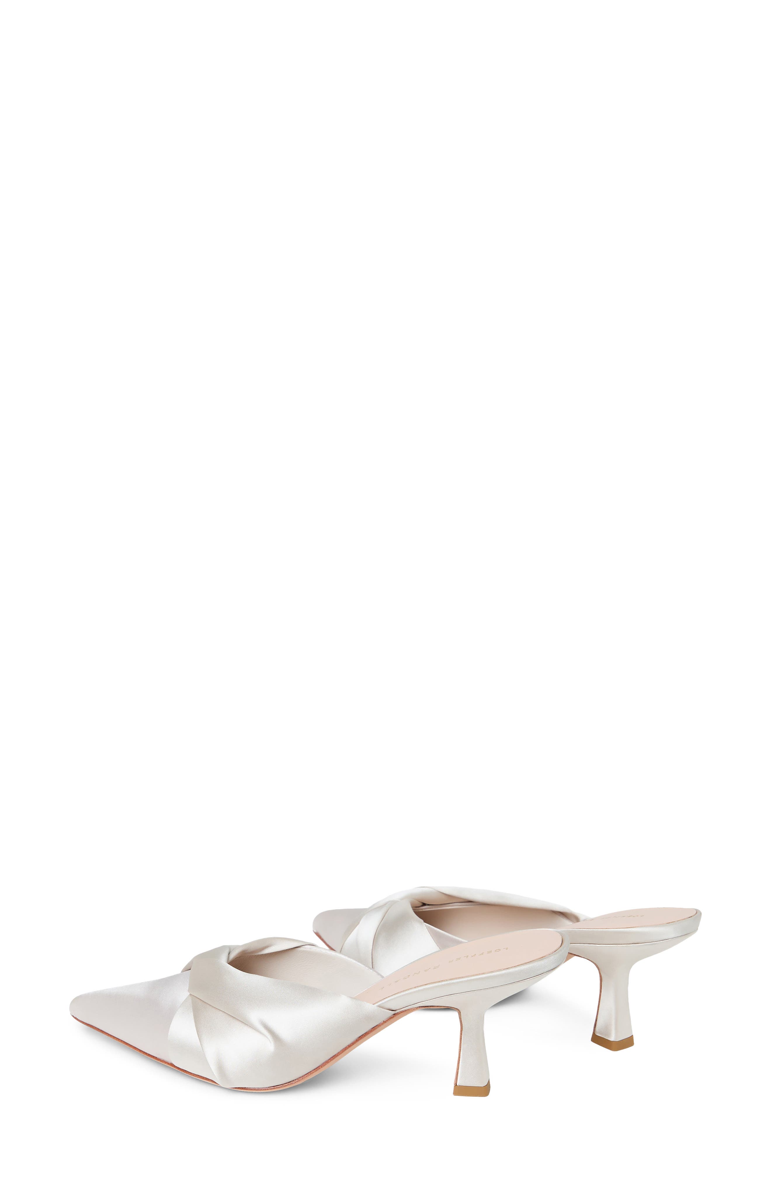 Loeffler Randall Tyla Pointed Toe Mule, Alternate, color, Cream