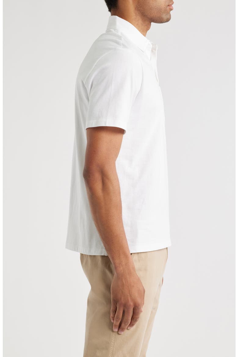 Surf Pima Cotton Polo, Alternate, color, WHITE CAP