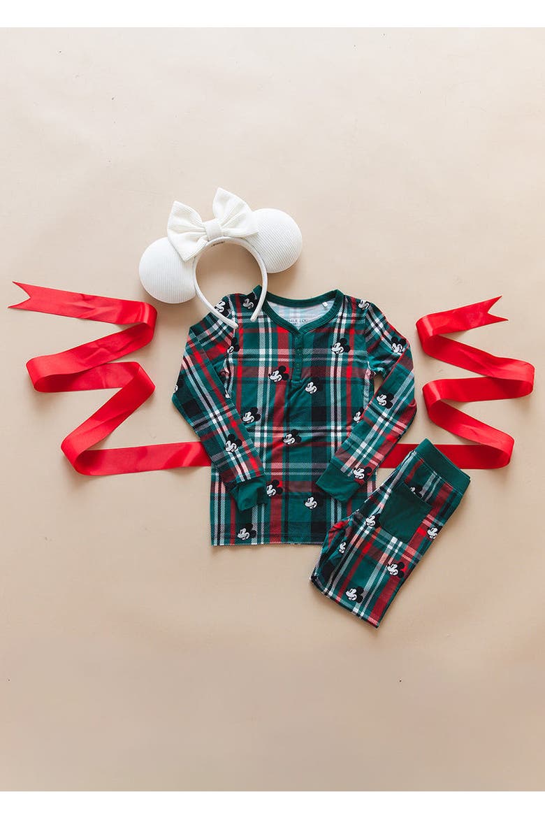 Steamboat Willie Tartan Pajama Set, Alternate, color, Multicolor