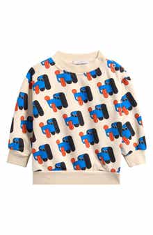 Bobo Choses Doggy Mate Print Organic Cotton Sweatshirt
