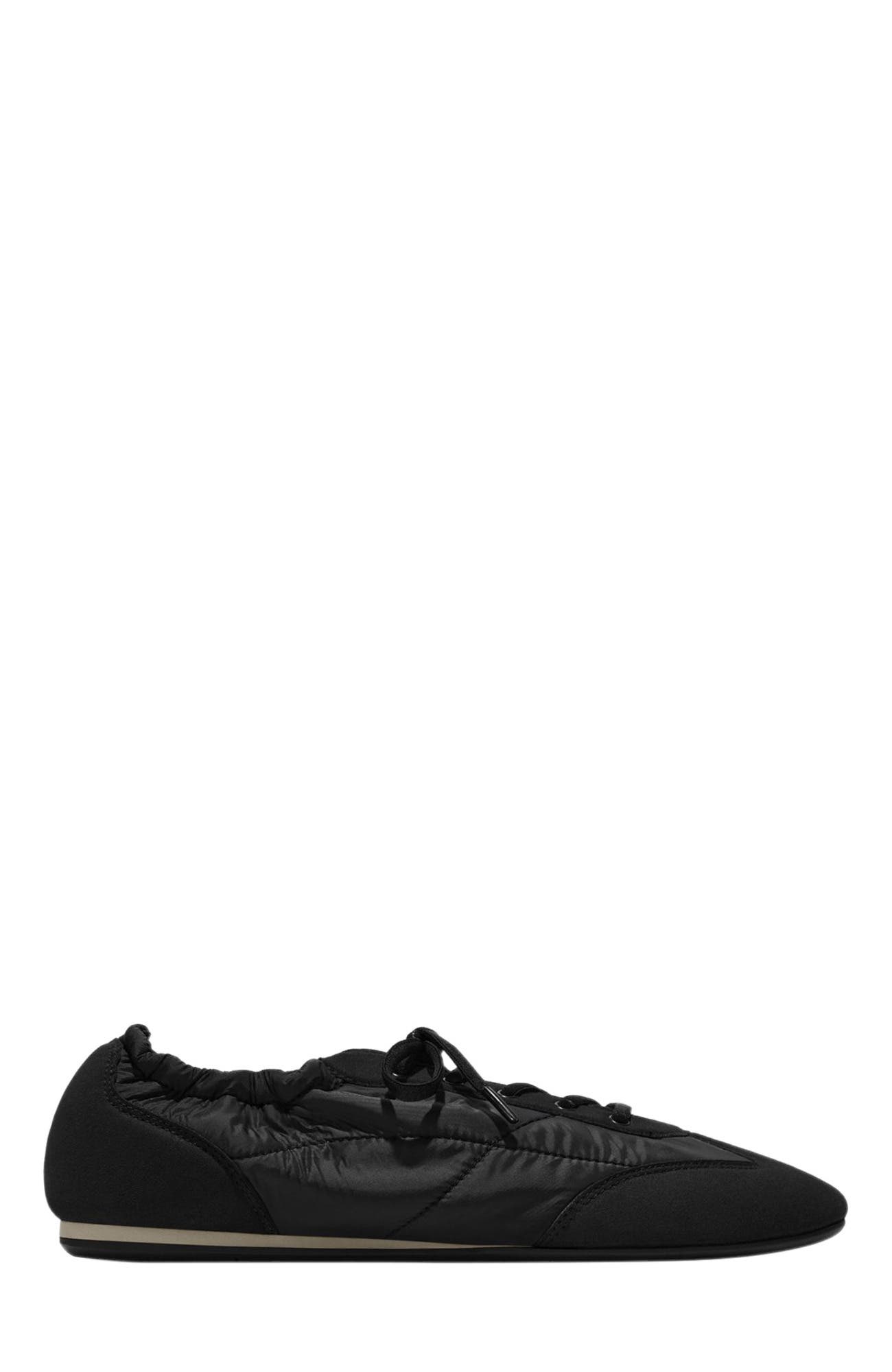 VIVAIA Jogger Re-Nylon Sneakerina, Main, color, Black