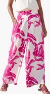 LASCANA Tropical Print Wide Leg Pants