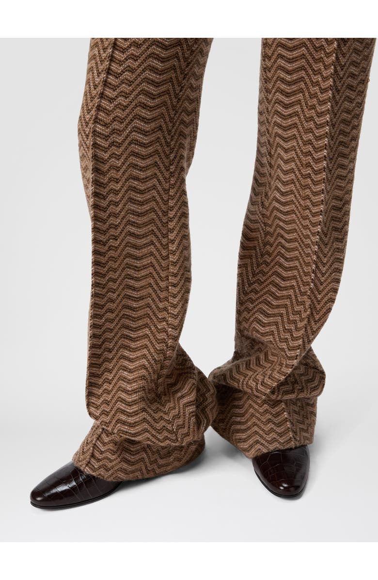 Missoni Men's Tailored Trousers with Chevron Pattern, Alternate, color, Beige