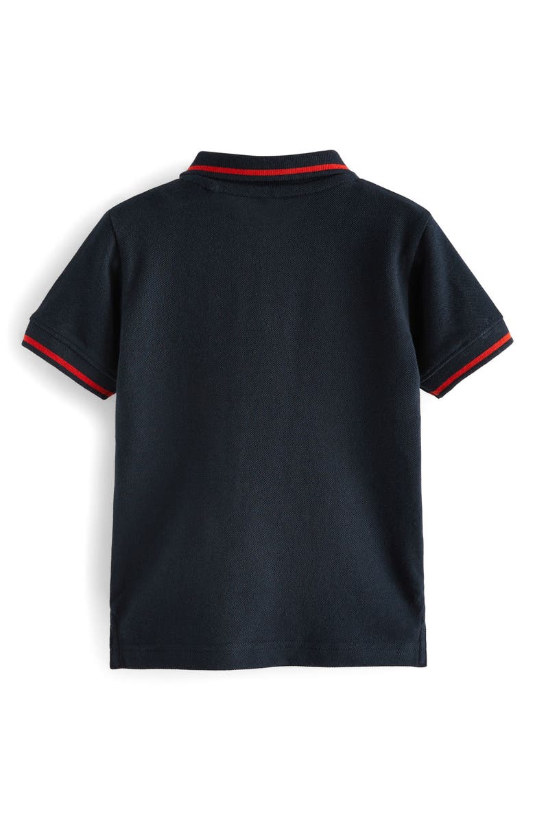 NEXT Kids' Embroidered Truck Piqué Polo, Alternate, color,
