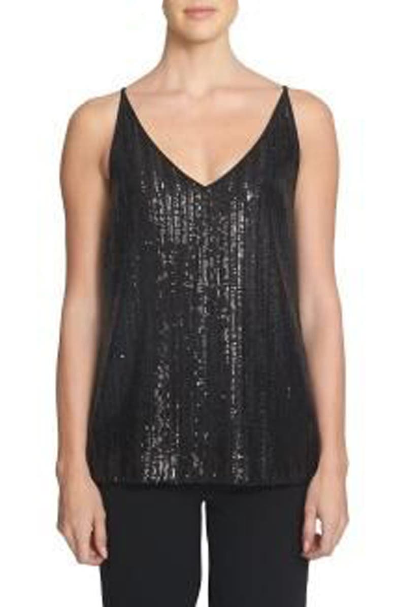 1.STATE Sequin Cutout Tank Top, Main, color, 