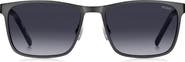 BOSS 57mm Gradient Rectangular Sunglasses