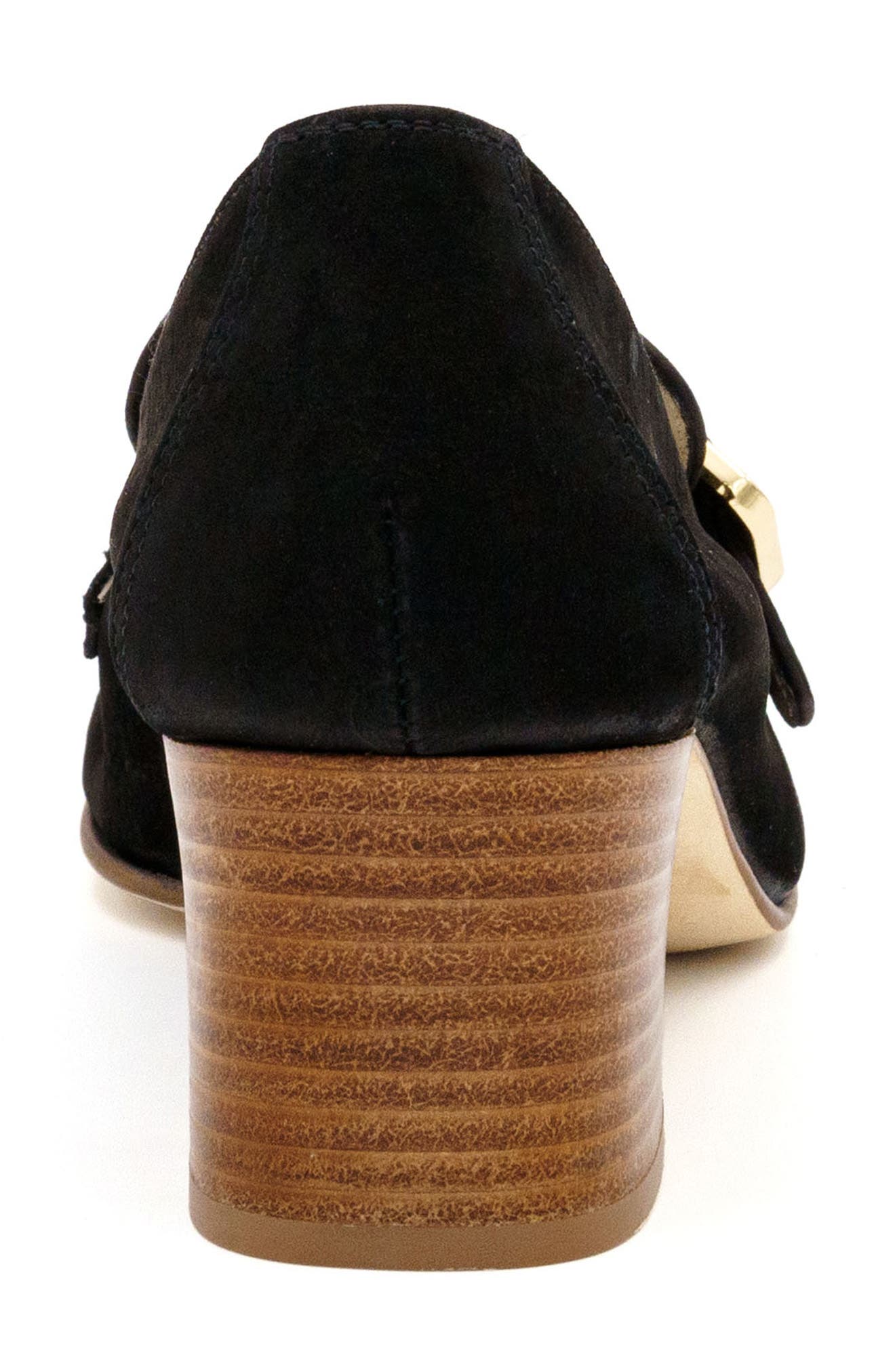 Amalfi by Rangoni Balera Loafer Pump, Alternate, color, Black Long Beach