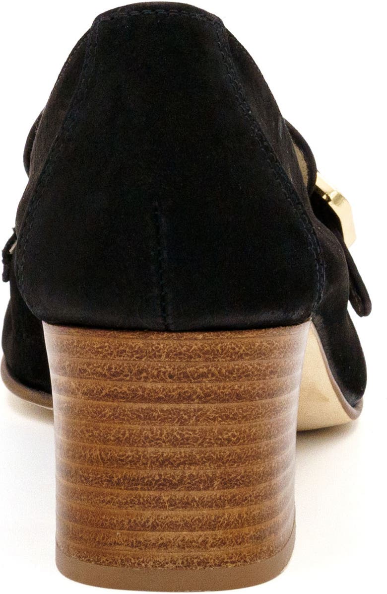 Amalfi by Rangoni Balera Loafer Pump, Alternate, color, Black Long Beach