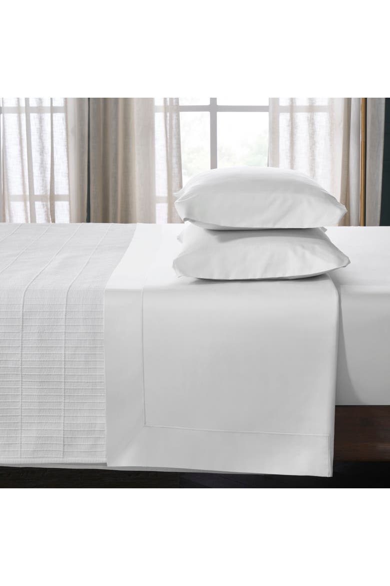 Corvelle Supima Cotton Sateen Pillowcases - Set of 2, Alternate, color, Off White/Off White