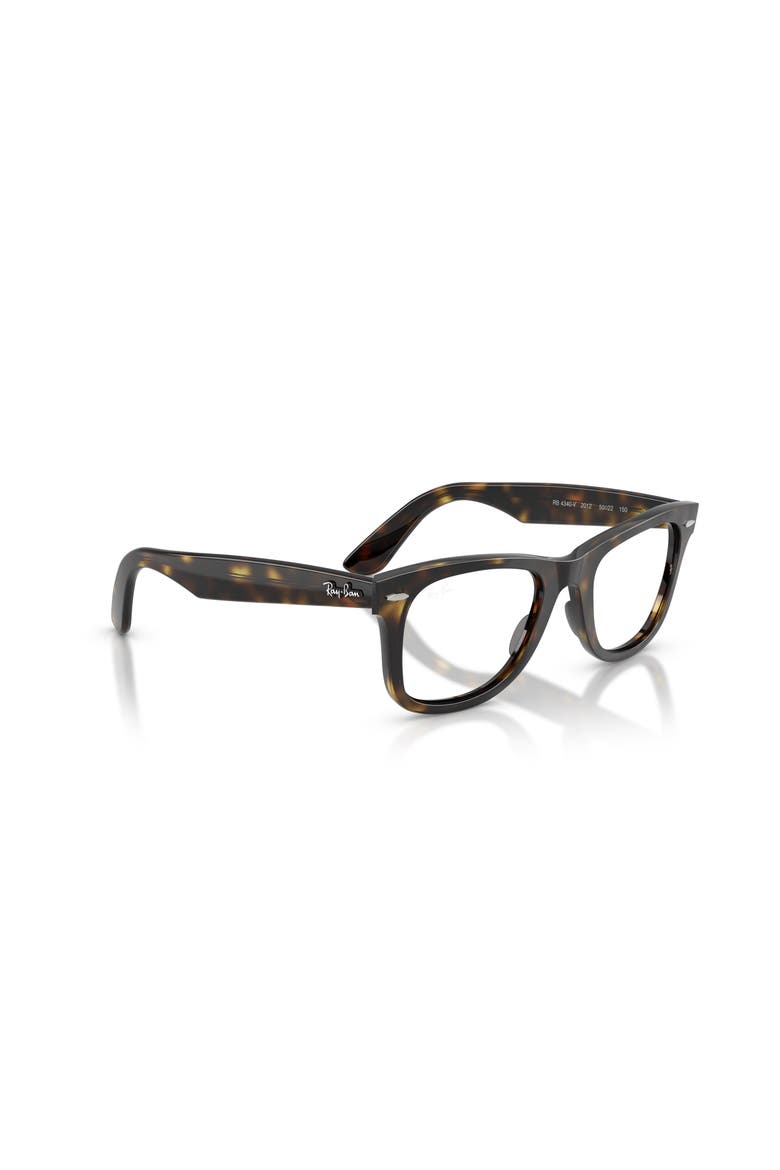 52mm Square optical glasses, Alternate, color, Tortoise