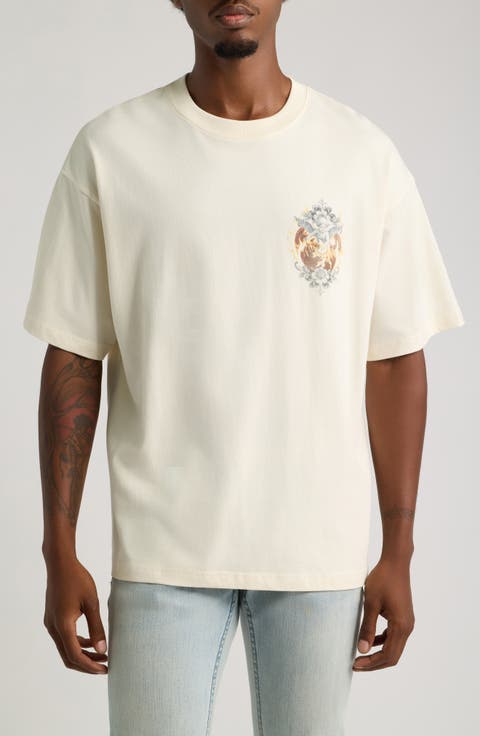 Guardian Angels Cotton Graphic T-Shirt