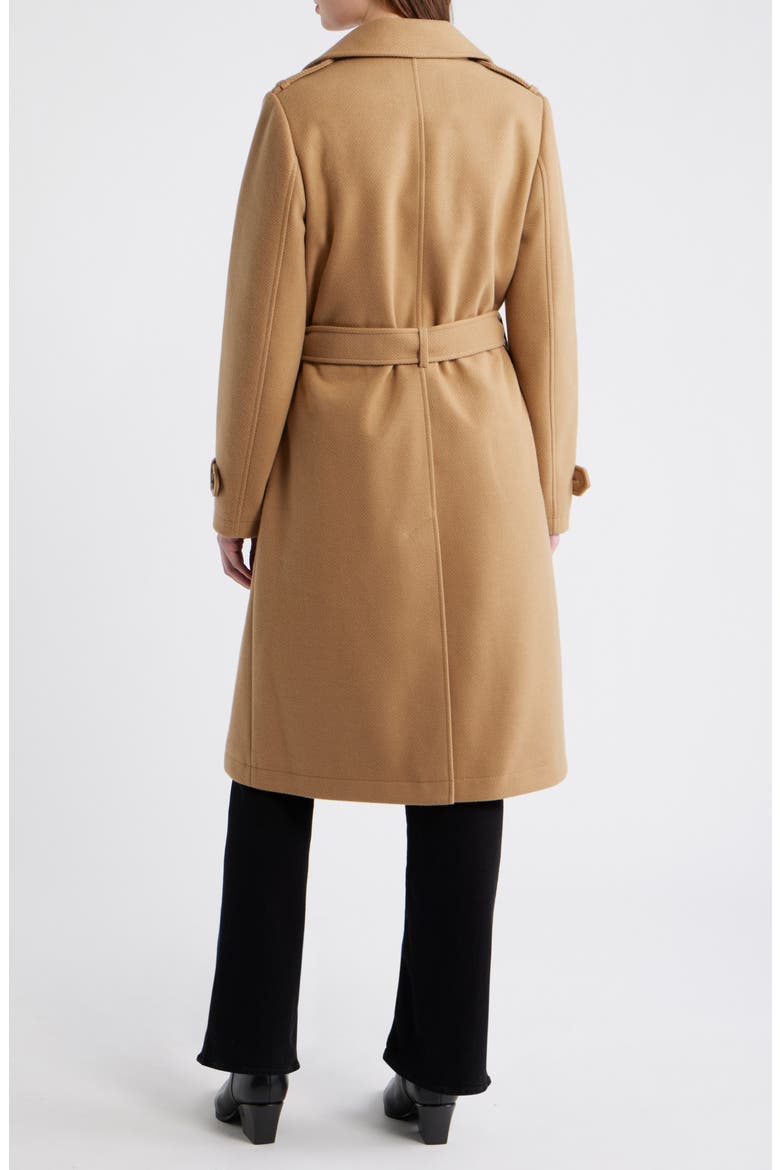 Belted Trench Coat, Alternate, color, CAMEL