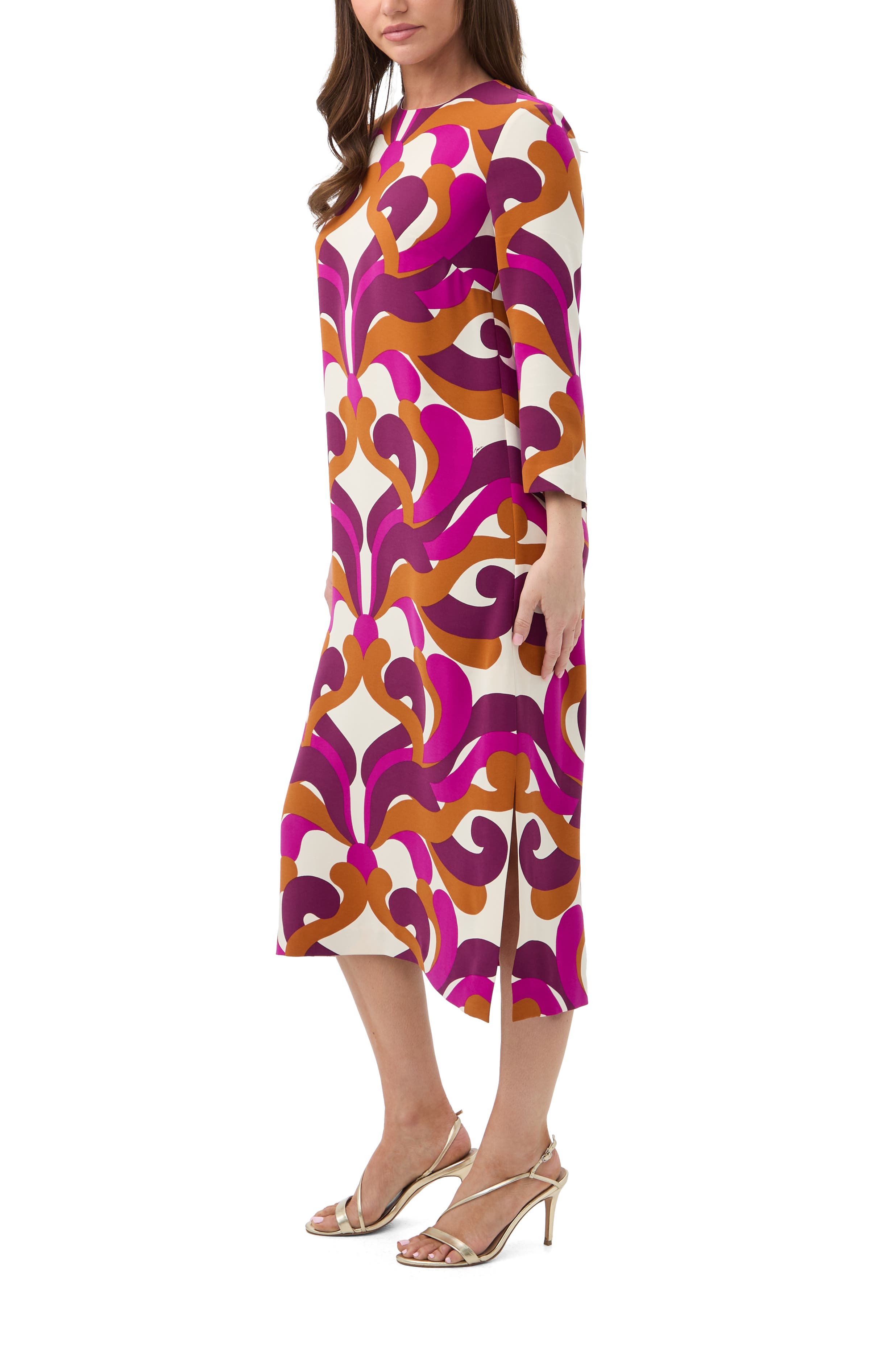 Cointreau 2 Printed Midi Dress - image 2
