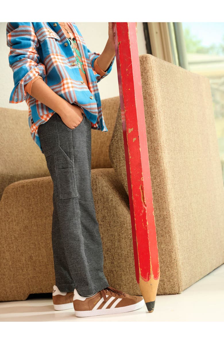 Tea Collection Denim-Like Carpenter Pants, Alternate, color, Phantom