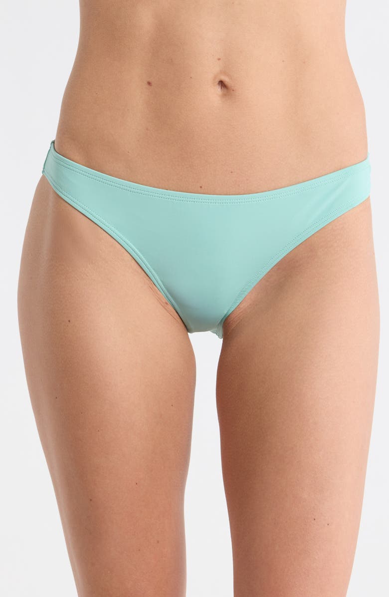 Roxy SD Beach Classics Moderate Bikini Bottoms, Main, color, Aqua