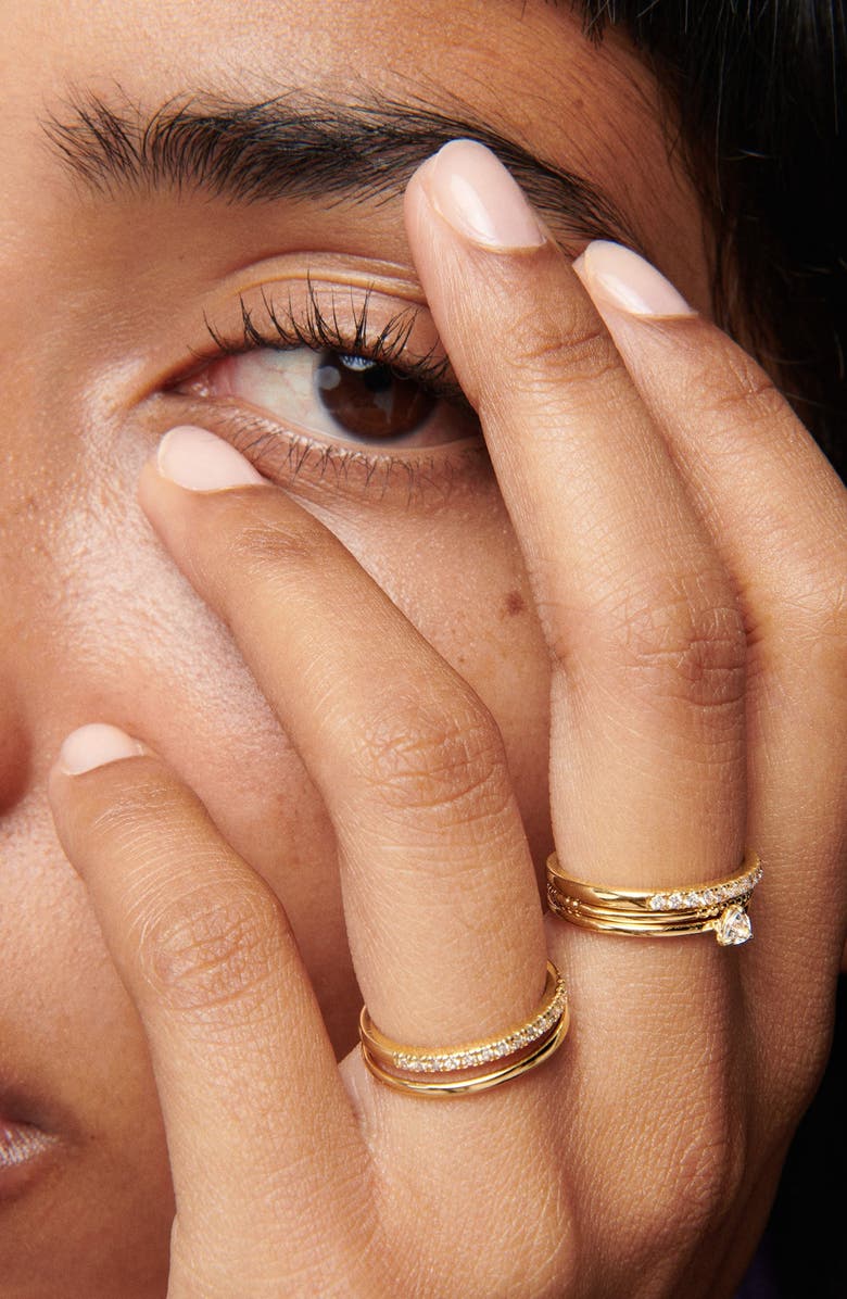 MEJURI Diamonds Team Ring, Alternate, color, Yellow Gold