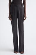 HEIRLOME Petula Split Hem Silk Trousers
