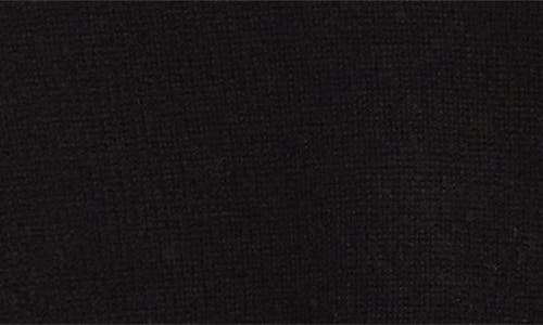 Loulou De Saison Mora Three-quarter Sleeve Cashmere Sweater In Black