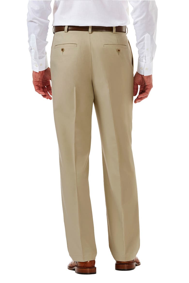 Cool 18® PRO Classic Fit Flat Front Pant, Alternate, color, KHAKI