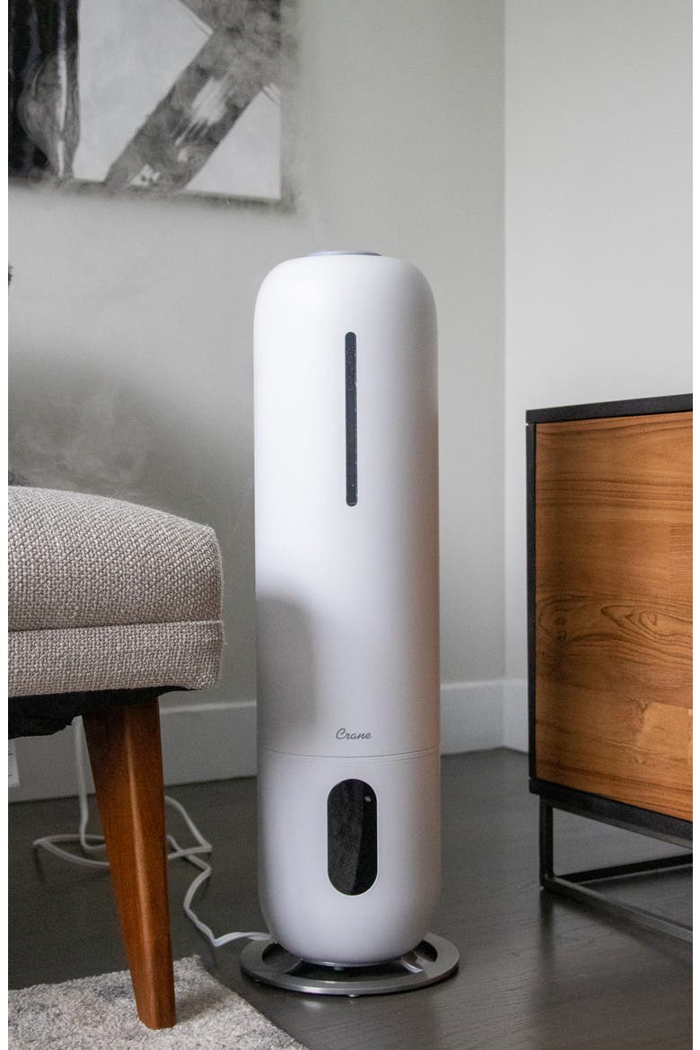 Ultrasonic Cool Mist Tower Humidifier, Alternate, color, WHITE