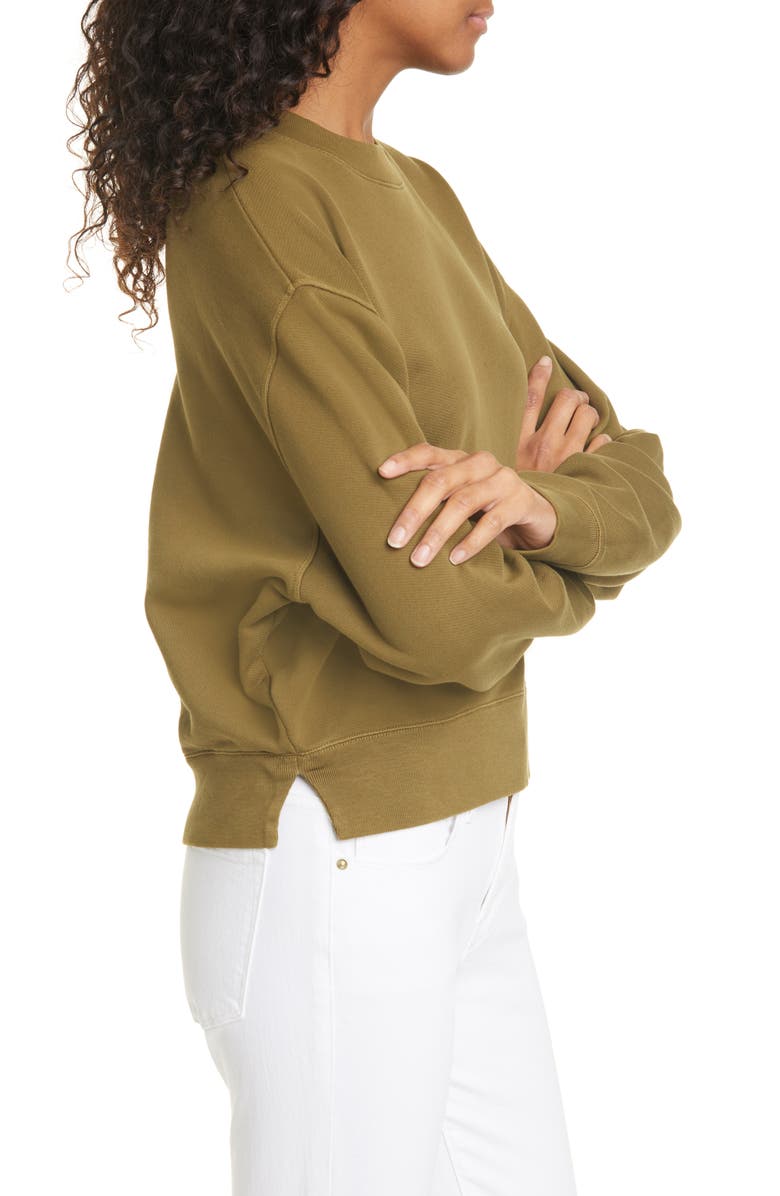 FRAME Easy Organic Cotton Sweatshirt, Alternate, color,