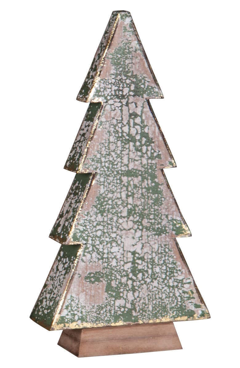 Foreside Wood Christmas Tree, Main, color,