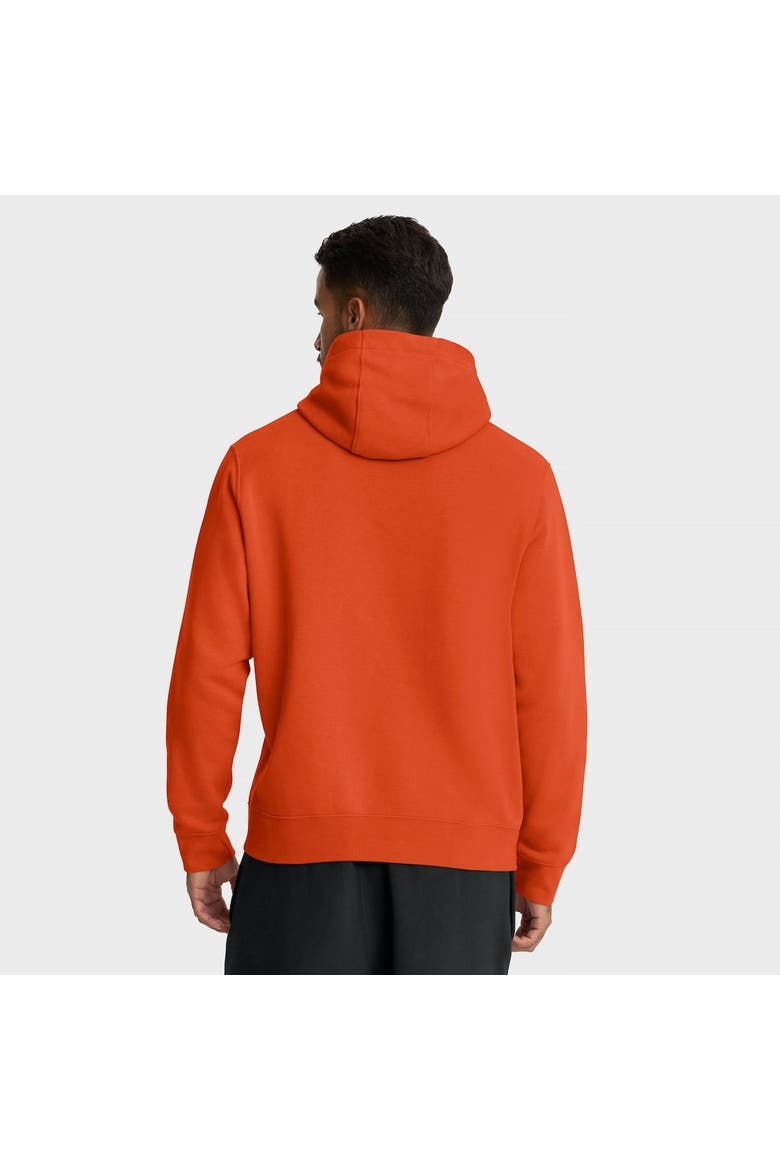 Men's Nike Orange Clemson Tigers Club Fleece Arch Pullover Hoodie, Alternate, color, Orange