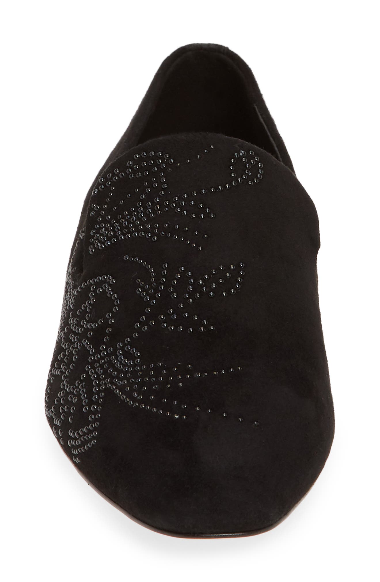 KARL LAGERFELD PARIS Nova Floral Studded Loafer, Alternate, color, 