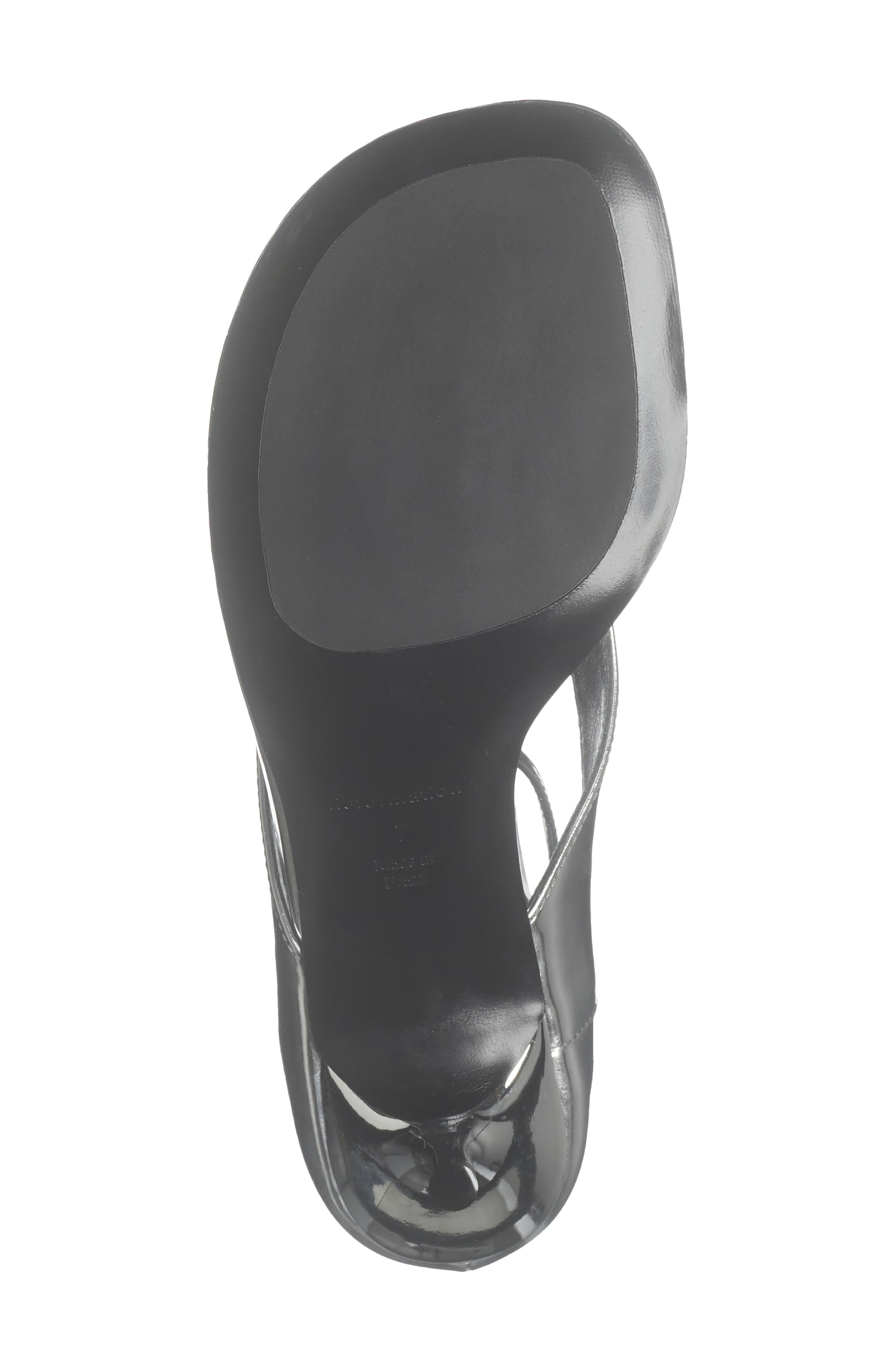 Stef Heeled Sandal, Alternate, color, MIRROR METALLIC