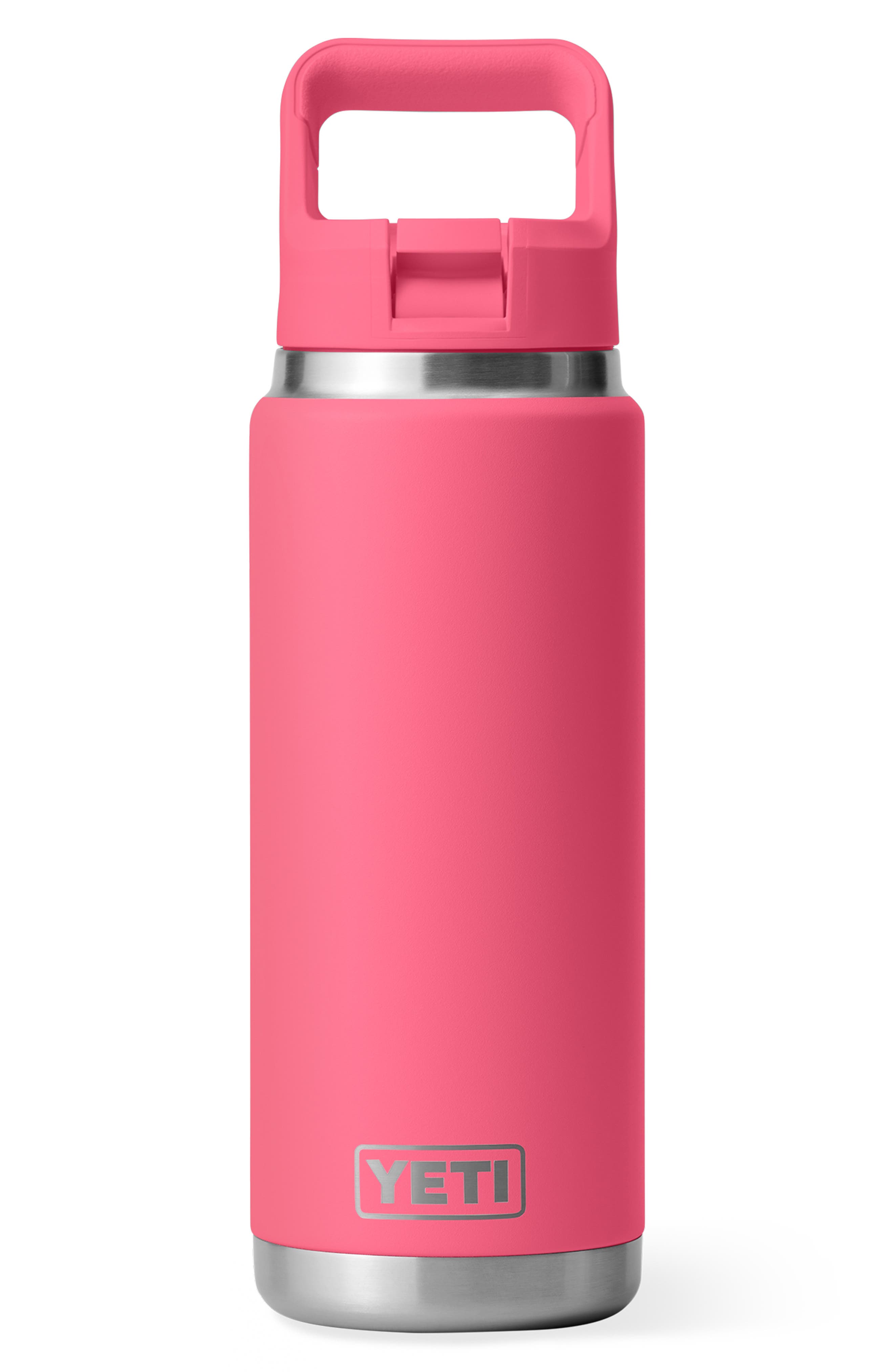 Yeti Rambler 26-ounce Straw Bottle In Pink