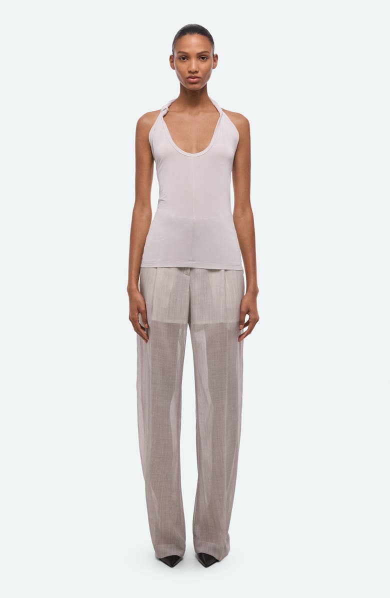 Helmut Lang Twist Dancer Top, Alternate, color, Grey