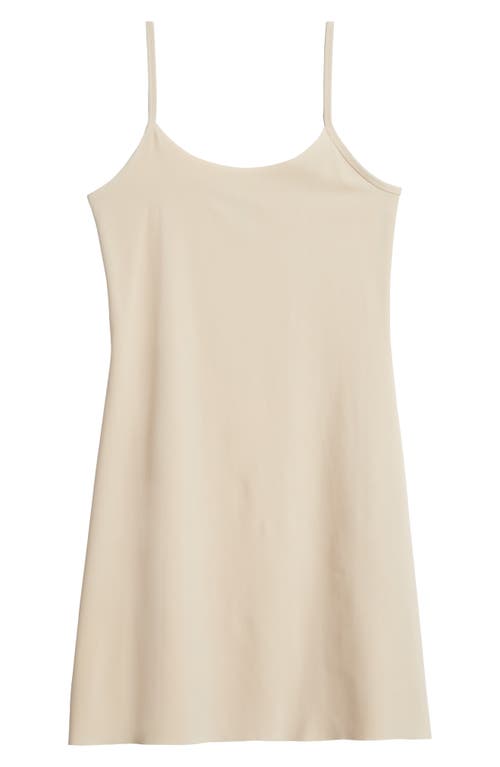 Nordstrom Invisible Edge Full Slip In Beige Smoke