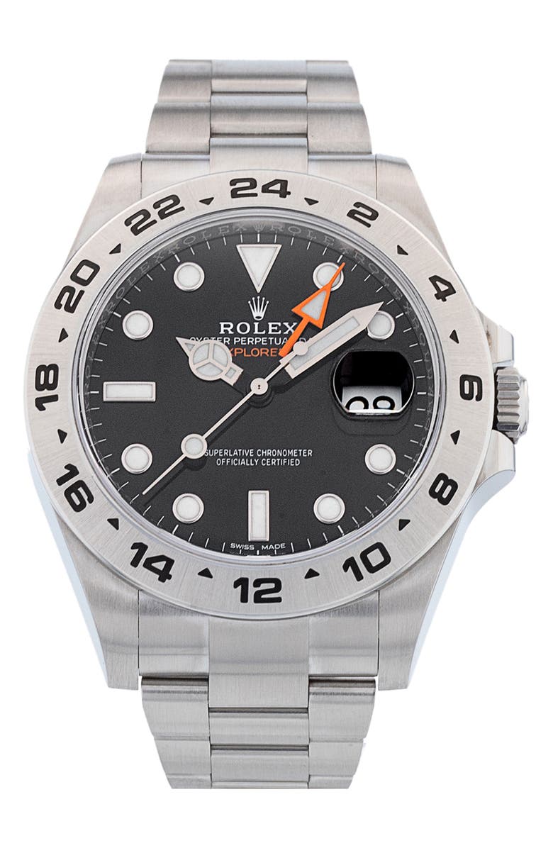 Watchfinder & Co. Rolex Preowned Explorer II Bracelet Watch, 42mm, Main, color, 