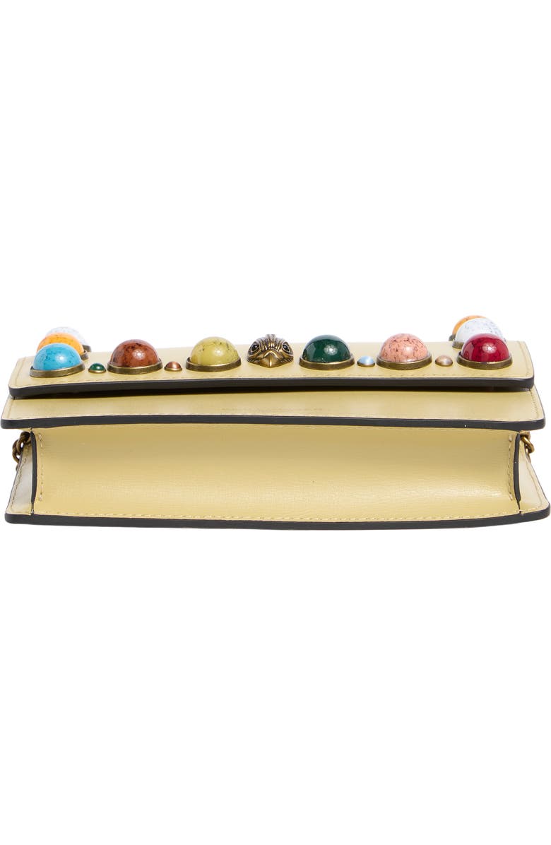 Kurt Geiger London Extra Mini Shoreditch Studded Crossbody Bag, Alternate, color, Beige Comb