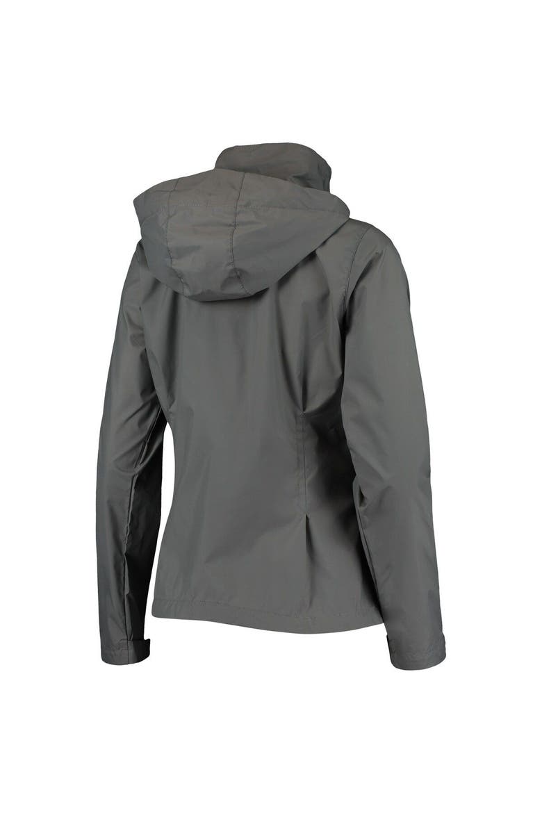 Women's Columbia Gray Ohio State Buckeyes Switchback Full-Zip Hoodie Jacket, Alternate, color, Gray