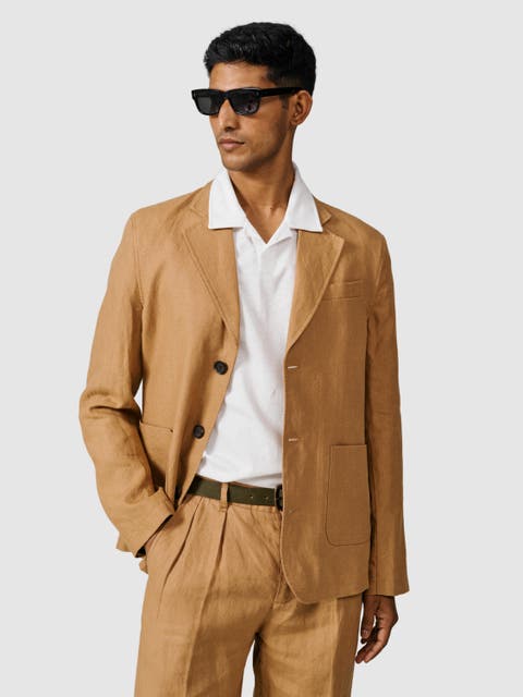 Belvedere Relaxed Linen Blazer